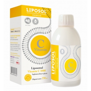 Liposol C 1000TM Liposomalna Witamina C 1000 (Buforowana) 250 ml - Aliness